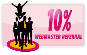 10% Webmaster Referral